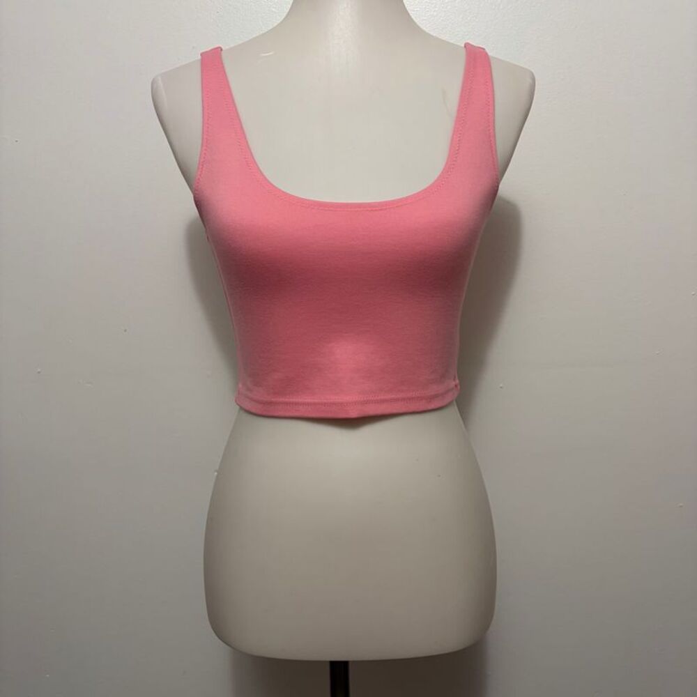 Sassy Shortcake Pink Cropped Tank Top S